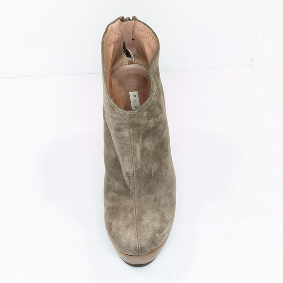 Pura Lopez suede ankle boots - Picture 5 of 16